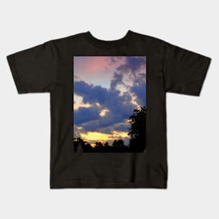 Sunset From My Driveway Kids T-Shirt